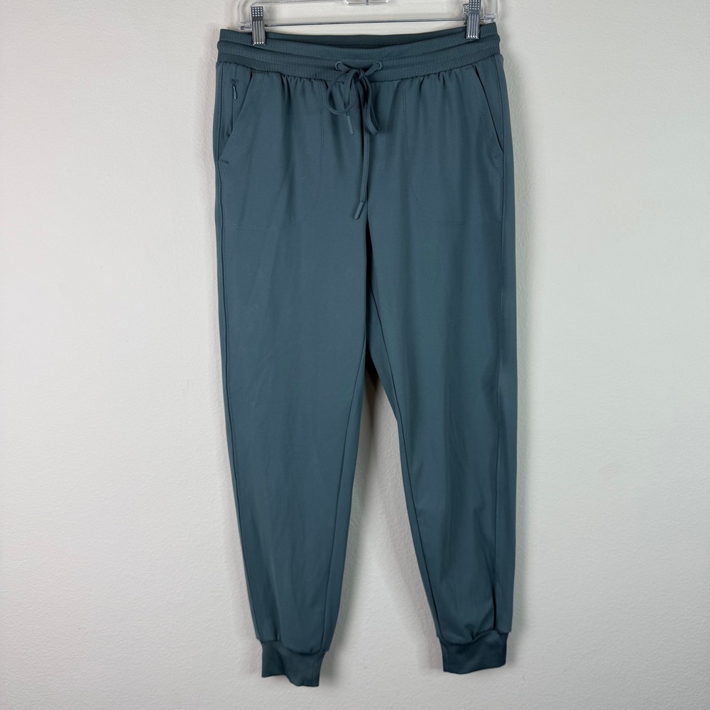 Rachel Zoe Joggers Womens Medium Blue Activewear Drawstring Pants 1211B